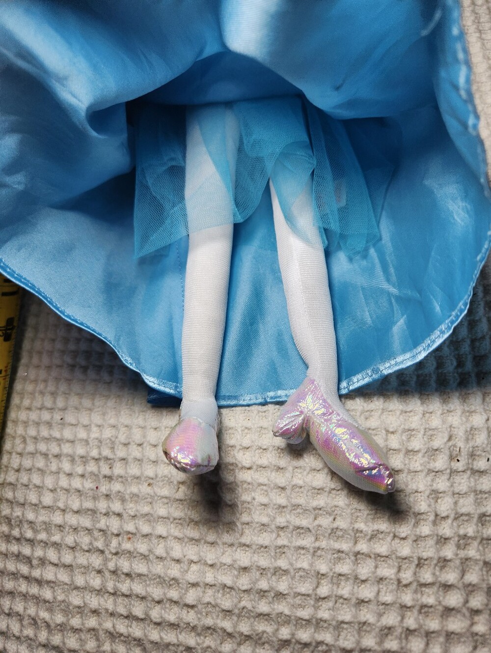 Ty Sparkle Cinderella Blue Princess Plush Doll with Sparkle Dress - Picture 4 of 9
